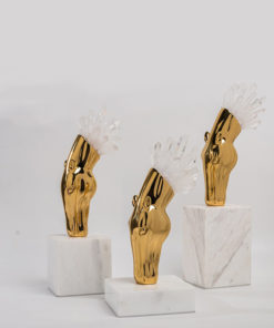 đầu ngựa đồng trang trí