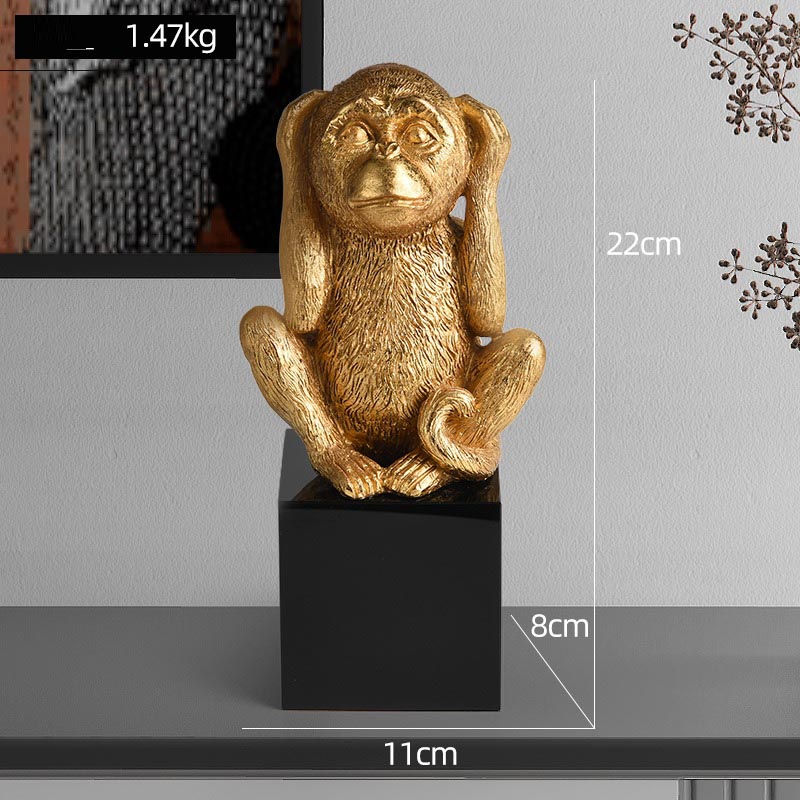 tuong khi 2 Bộ tam khỉ ba không