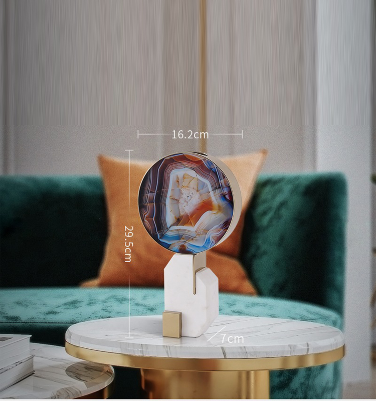 Bình cắm hoa khô bằng đá cẩm thạch