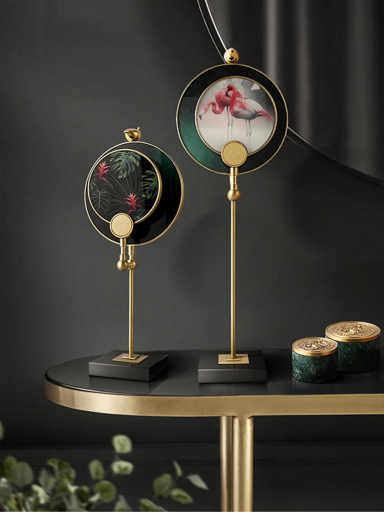 Mẫu decor trang trí hình hồng hạc