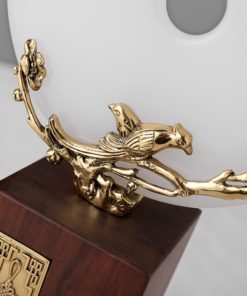 Đồng điếu ngọc bích trang trí phòng khách