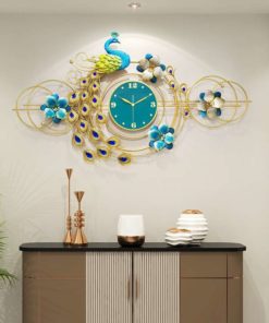 Đồng hồ treo tường hình con công