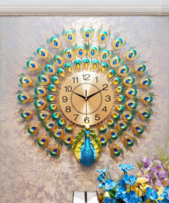 Đồng hồ treo tường hình con công