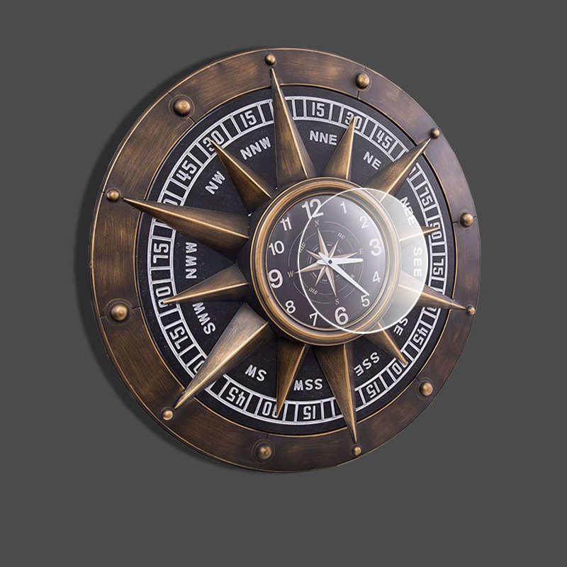 Đồng hồ hình la bàn độc đáo