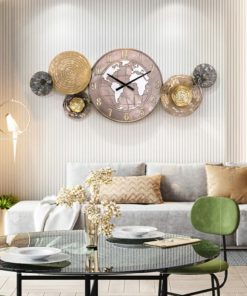 Đồng hồ treo tường mô hình quả địa cầu
