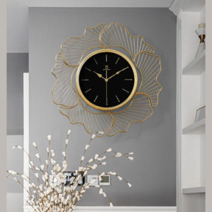 Đồng hồ treo tường hình bông hoa