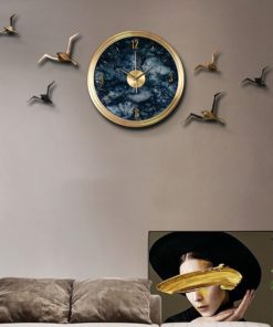 Đồng hồ treo tường chim én gọi mùa xuân