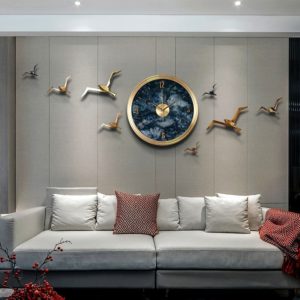 Đồng hồ treo tường chim én gọi mùa xuân