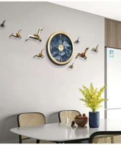 Đồng hồ treo tường chim én gọi mùa xuân