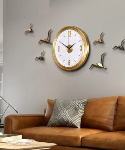 Đồng hồ treo tường chim én gọi mùa xuân