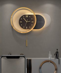 Đồng hồ decor phong cách hiện đại