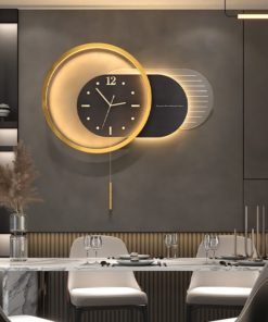 Đồng hồ decor phong cách hiện đại