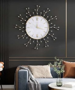 Đồng hồ treo tường đơn giản phong cách Bắc Âu