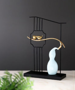 Mô hình hồ lô trang trí bằng gốm