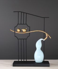 Mô hình hồ lô trang trí bằng gốm