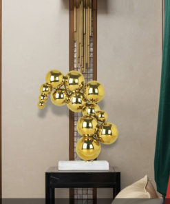 Mô hình các hạt bóng mạ điện