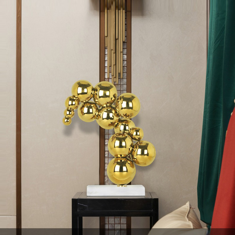 mo hinh bong inox 2 Mô hình các hạt bóng mạ điện