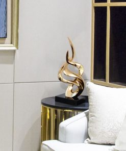 Decor trang trí sảnh hình ngọn lửa