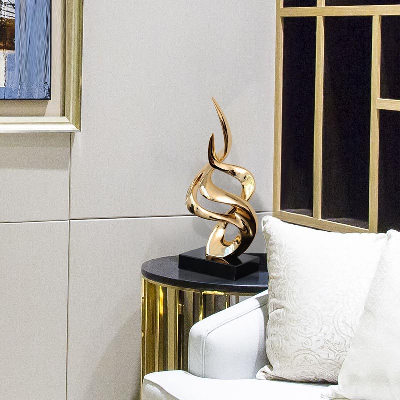 Decor trang trí sảnh hình ngọn lửa