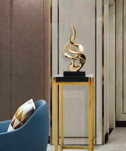 Decor trang trí sảnh hình ngọn lửa