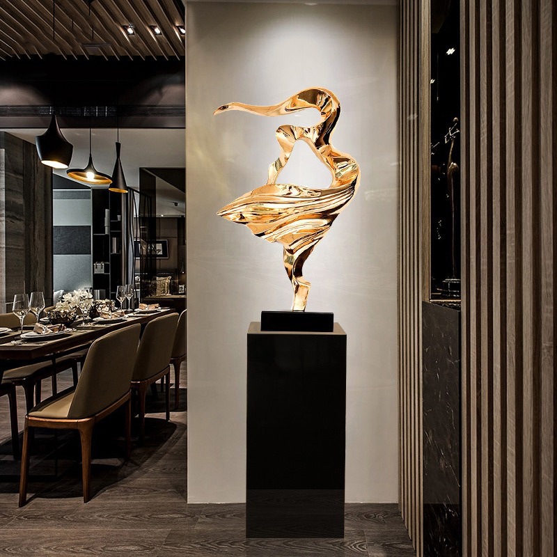 mo hinh trang tri lon 1 Mô hình trừu tượng trang trí sảnh khách sạn