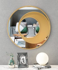 Mẫu gương decor treo tường phong cách tối giản 2022