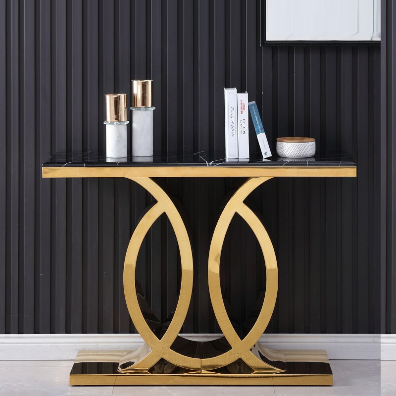 Bàn Conlose sang chảnh bày phòng khách1