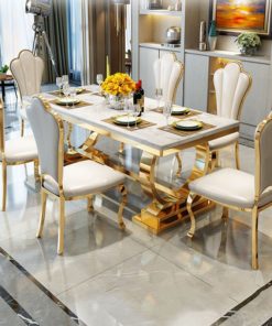 Bộ bàn ăn Console trang trí