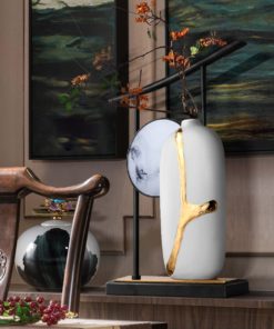 Bình hoa gốm sứ nghệ thuật sang trọng