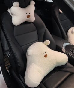 Bộ gối tựa đầu, tựa lưng cho oto dễ thương