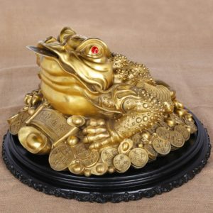 Cóc 3 chân ngậm tiền vàng cao cấp