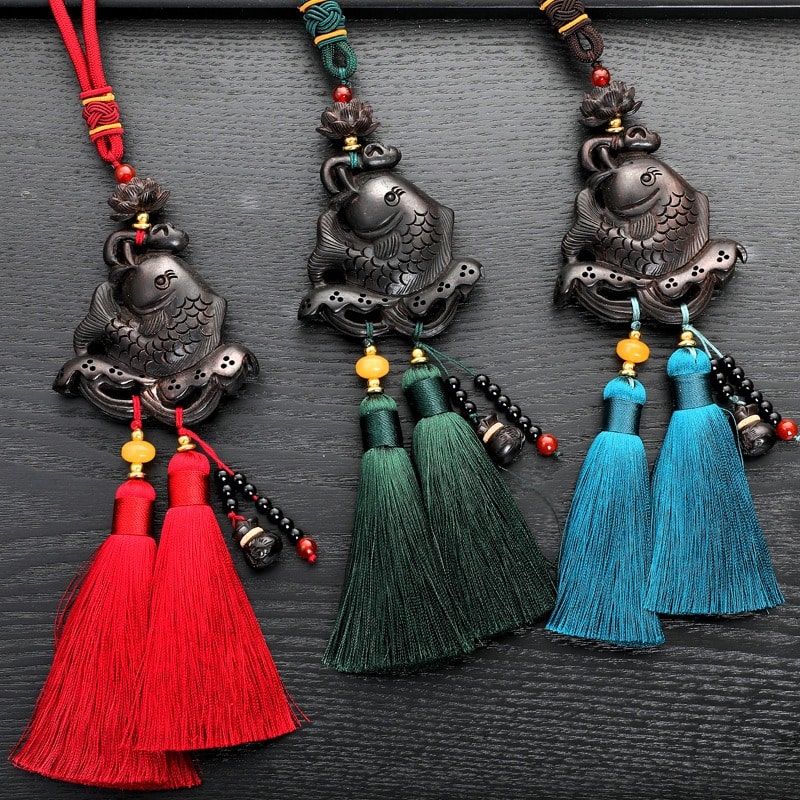 Khánh treo ô tô cá chép phong thủy Khánh treo ô tô cá chép phong thủyKhánh treo ô tô cá chép phong thủy