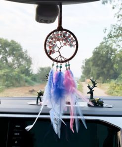 Dây treo oto Dreamcatcher lông vũ