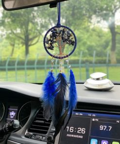 Dây treo oto Dreamcatcher lông vũ