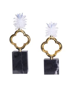 Decor hoa pha lê bắt mắt