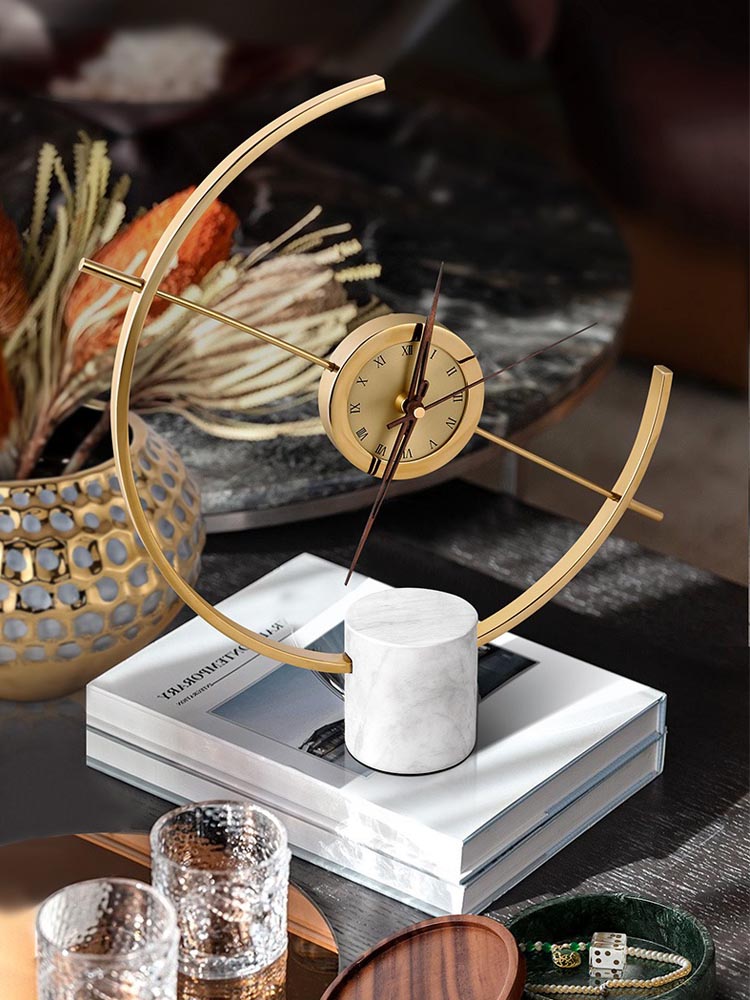 Đồng hồ để bàn chú chim nhỏ - quà tặng decor cao cấp tại Hà Nội