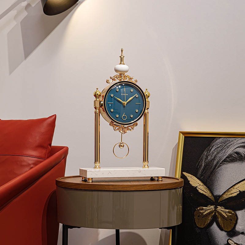 dong-qua-lac-de-ban-co-dien 4 - Copy Đồng hồ quả lắc để bàn phong cách sáng tạo