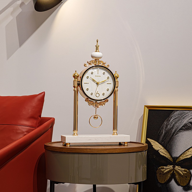 dong-qua-lac-de-ban-co-dien 5 - Copy Đồng hồ quả lắc để bàn phong cách sáng tạo