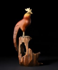 Giá rượu gà trống đơn giản trang trí bàn ăn