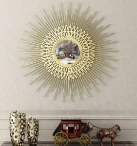 Gương treo tường khung hợp kim