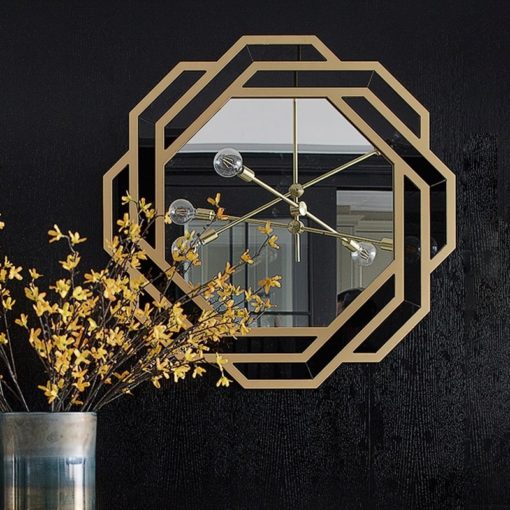Gương trang trí phòng khách đẹp