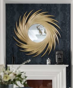 Gương tròn treo tường trang trí nội thất Hà Nội