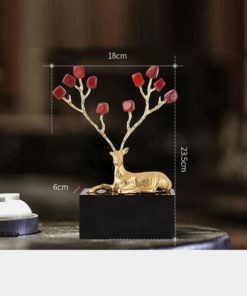 Hươu sừng tấm pha lê