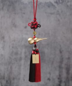 Khánh Hồ Lô treo oto thu hút may mắn