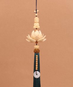 Khánh Phật tọa hoa sen decor xe hơi trang trí