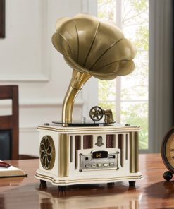 Máy hát cổ trang trí phòng khách ưa chuộng