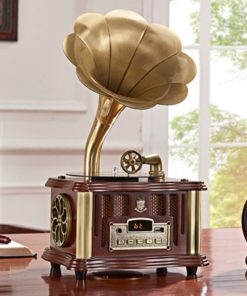 Máy hát cổ trang trí phòng khách ưa chuộng