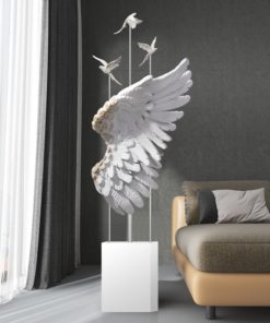 Mô hình cánh thiên nga để sàn đẹp