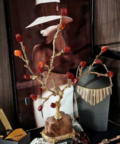 Mô hình cây trang trí gắn đá