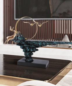 Mô hình chim bay về núi sang trọng